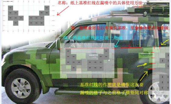 兰州车辆迷彩喷涂,设备迷彩漆翻新