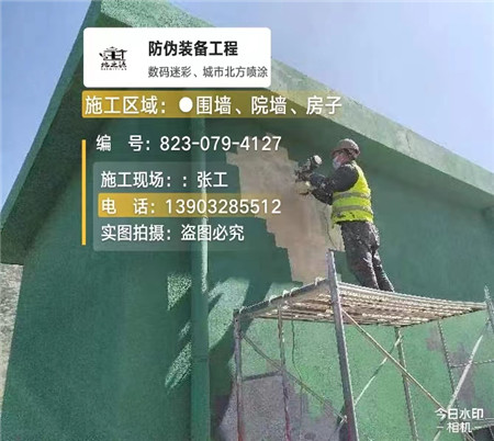 兰州设备迷彩喷涂,迷彩漆施工